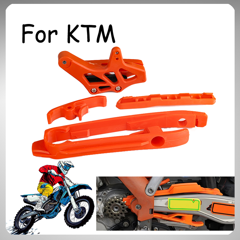 Chain Kit Motorcycle - ชุดกันโซ่ สายเบรก และตัวหนีบสายเบรก สำหรับรถมอเตอร์ไซค์ KTM SX