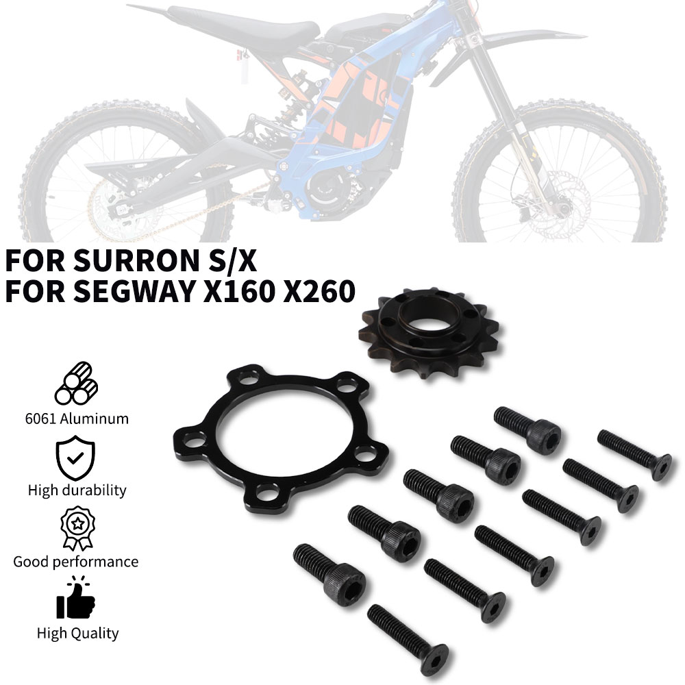 Xcm Chain - ชุดขยายล้อหลังมอเตอร์ไซค์ ชุดขยายล้อหลังพร้อมโซ่ สเตอร์ สกรู สำหรับ SURRON