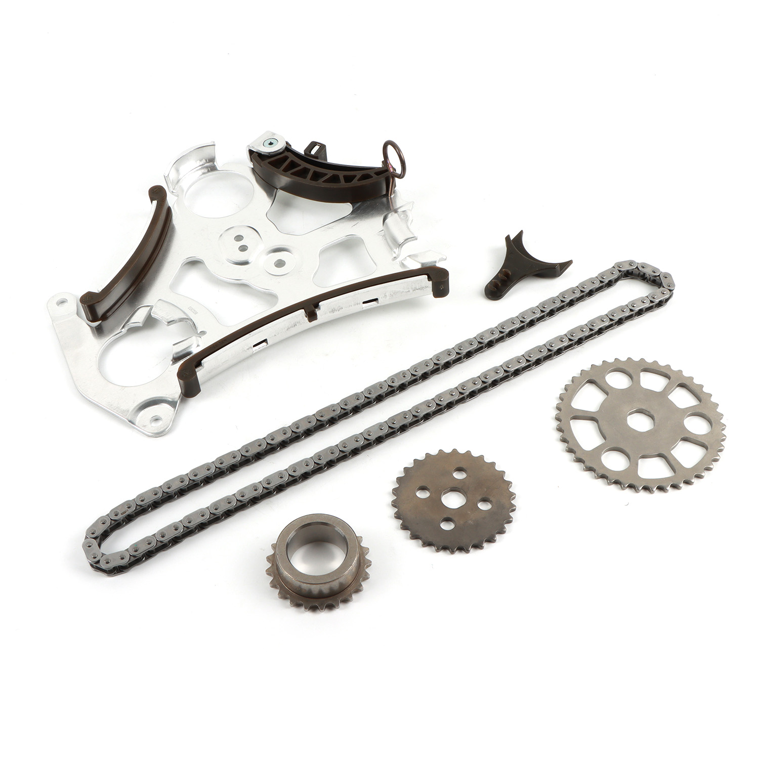 530 Chain - 1 ชุด ชุดเฟืองโซ่นำทางปั๊มน้ำมันเครื่อง สำหรับ BMW 528