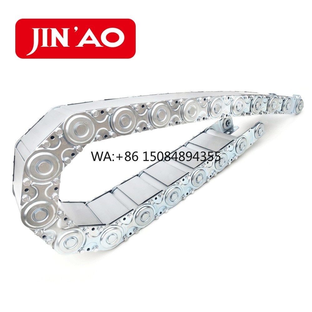 Steel Chain - รางเคเบิลเหล็กกล้าไร้สนิมสำหรับงานหนัก แบบเสริมแรงสำหรับสายเคเบิล