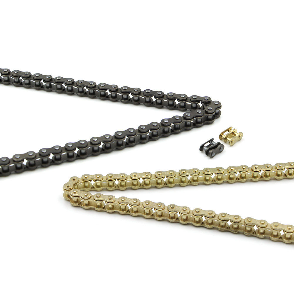 Master Link Chain - โซ่รถจักรยานยนต์ 25H 132 ข้อ พร้อมข้อต่อสำหรับรถ ATV