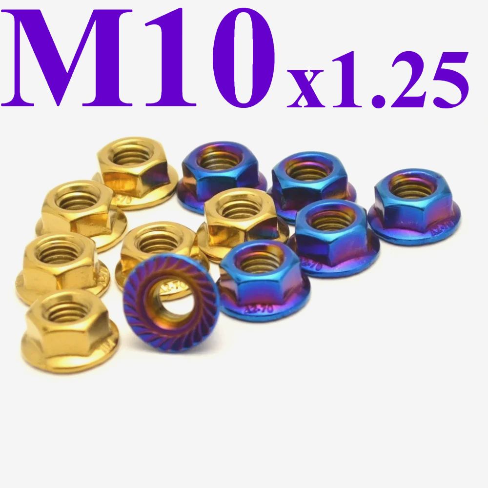 6 ชิ้น M10x1.25 เฟืองด้านหลังล - Sprocket บทวิจารณ์และราคา