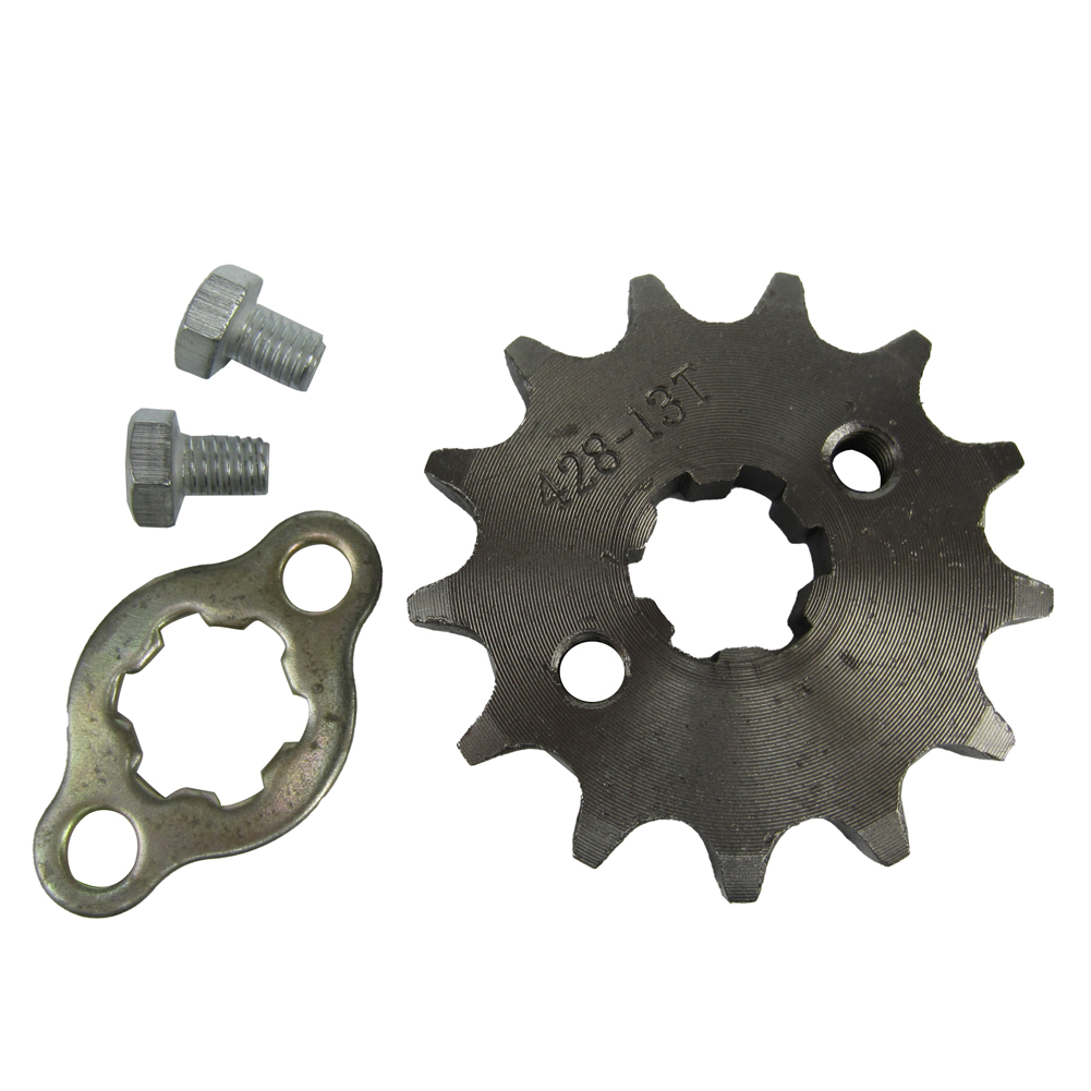17 20 มม.10 T-19 T ด้านหน้าเฟื - 428 Chain บทวิจารณ์และราคา