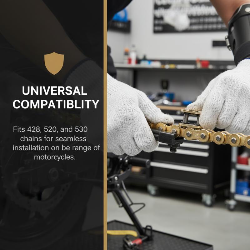 ตัวเชื่อมต่อโซ่รุ่นใหม่ 428 52 - Motorcycle Parts Chain บทวิจารณ์และราคา
