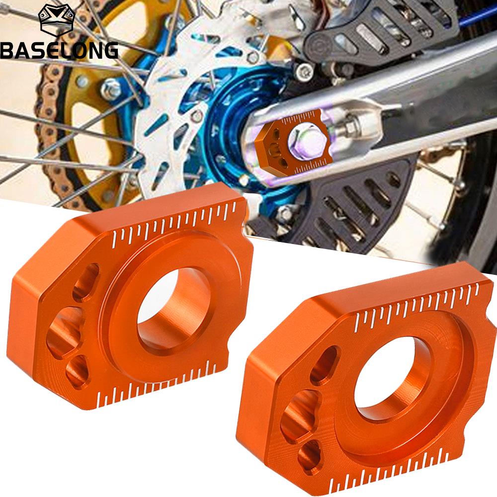 สีส้ม CNC ด้านหลังปรับโซ่เพลาส - 530 Chain บทวิจารณ์และราคา