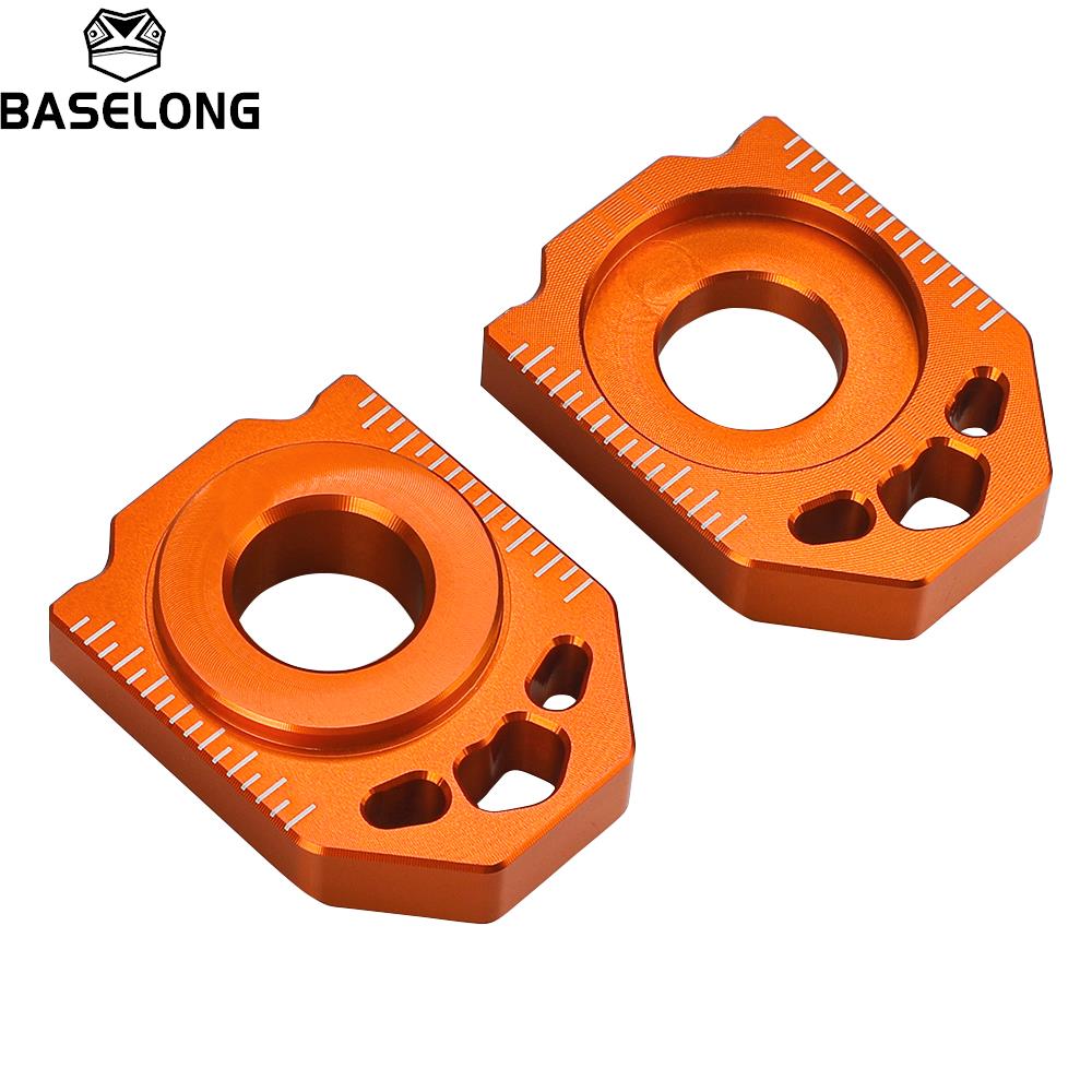 สีส้ม CNC ด้านหลังปรับโซ่เพลาส - 530 Chain บทวิจารณ์และราคา