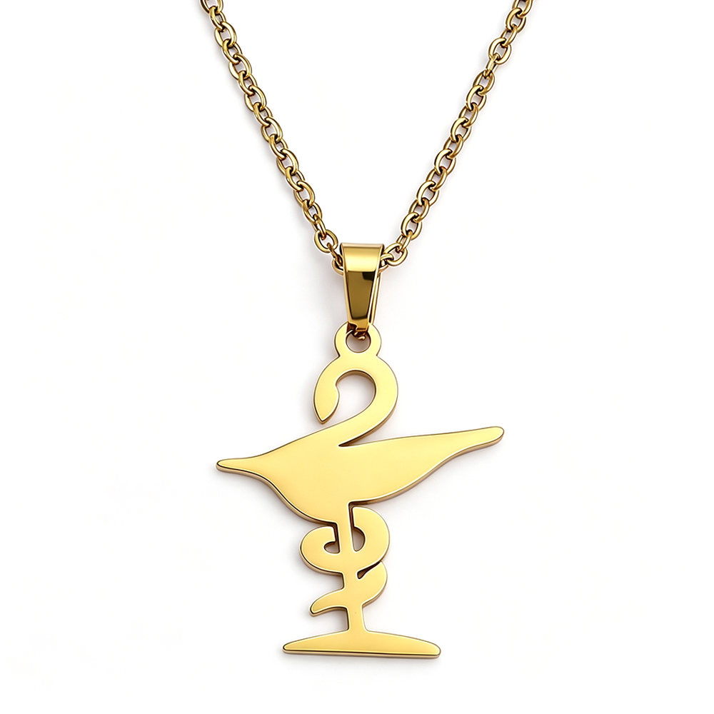 สร้อยคอโบวล์แห่งไฮเจีย, จี้สัญ - Steel Chain บทวิจารณ์และราคา