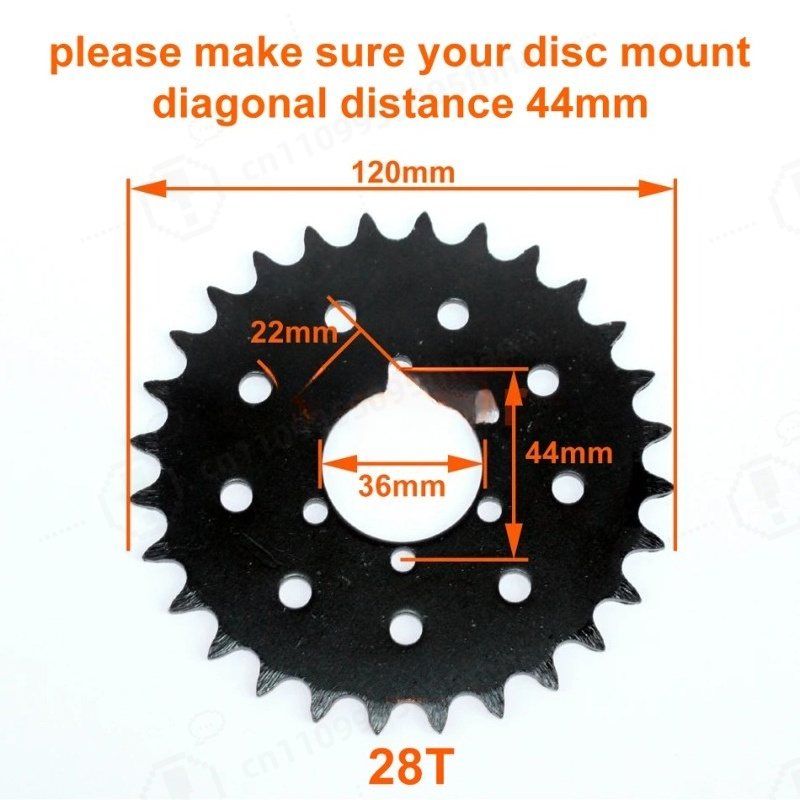 มอเตอร์เกียร์ไร้แปรงถ่าน DIY 2 - Sprocket Chain บทวิจารณ์และราคา